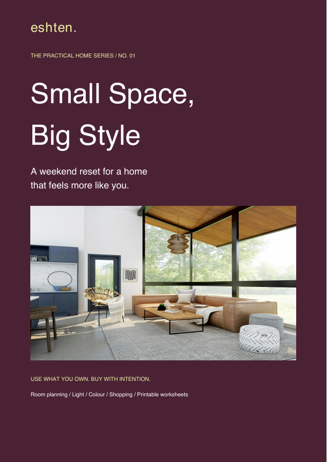 Small Space, Big Style guide cover